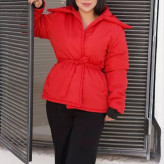 کاپشن کوتاه زنانه گت دار