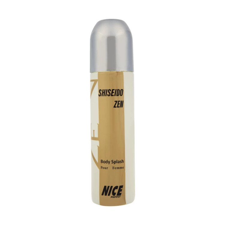بادی اسپلش زنانه نایس پاپت مدل Shiseido Zen حجم 230 میل با رایحه زنانه مناسب استفاده روزانه و بعد از استحمام