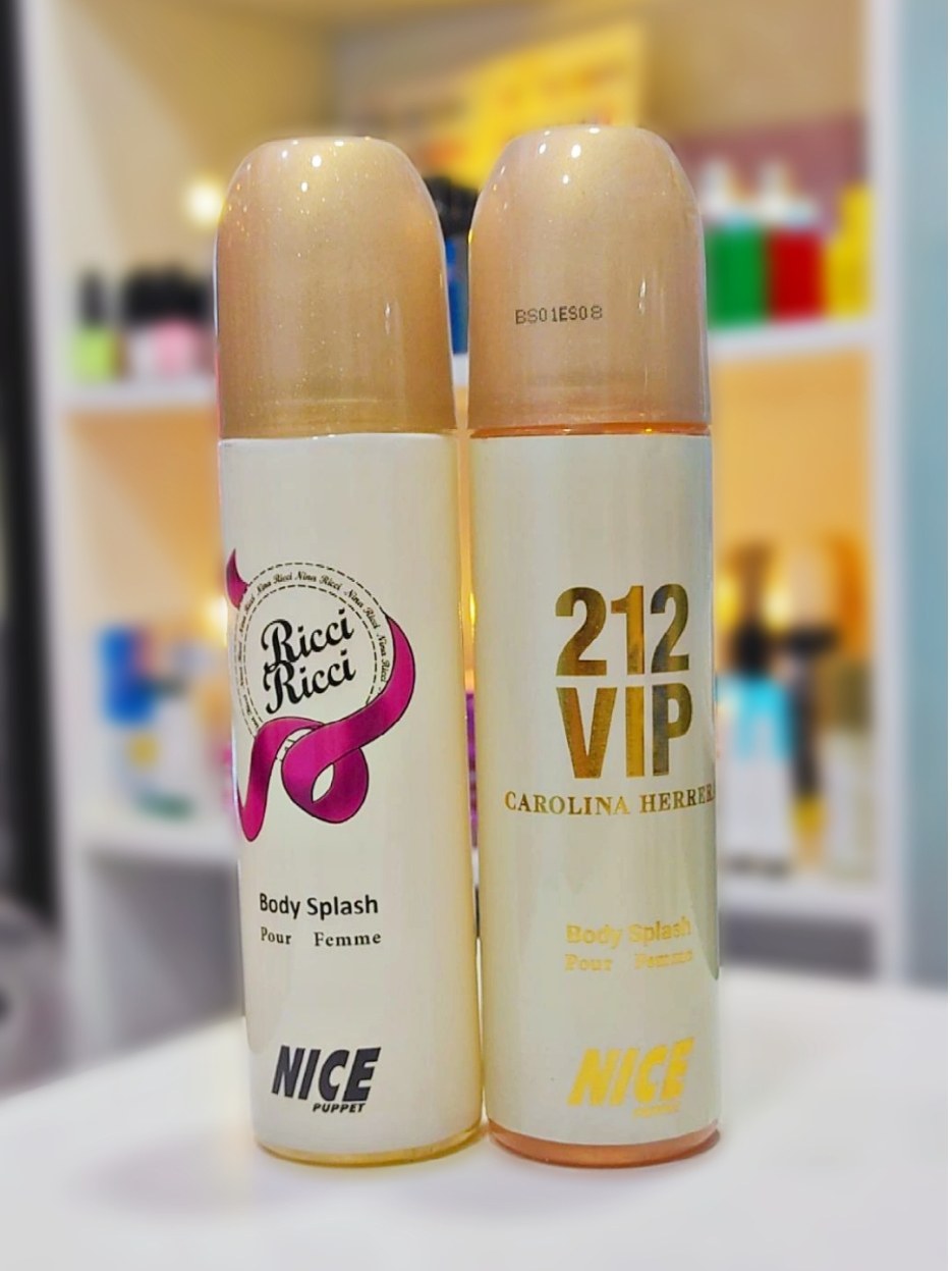 بادی اسپلش‌های Ricci Ricci و 212 VIP ✨