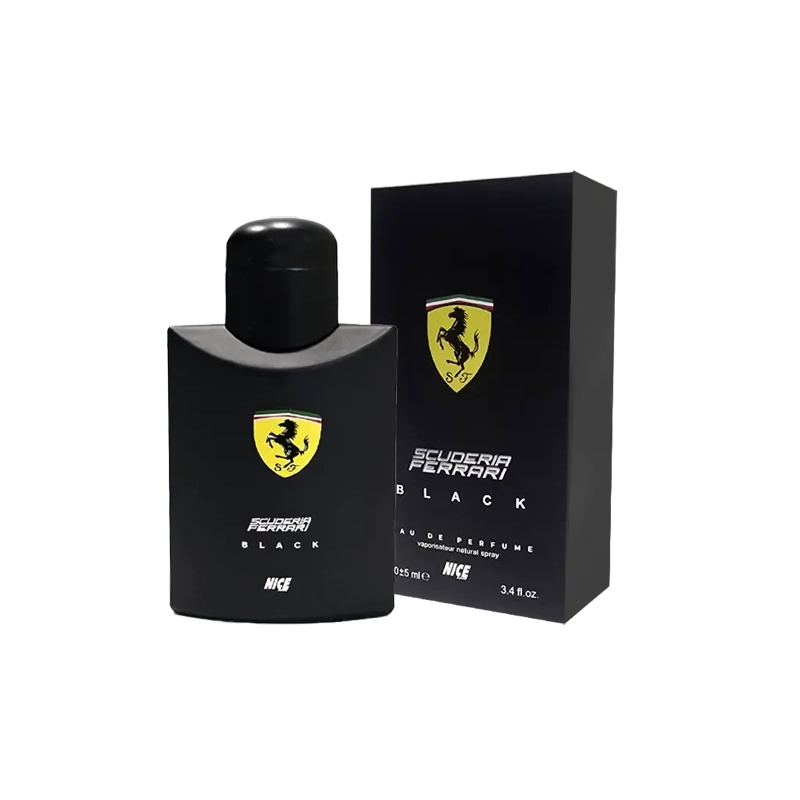 ادوپرفیوم مردانه نایس پاپت Nice مدل فراری بلک Scuderia Ferrari Black حجم 100 میل