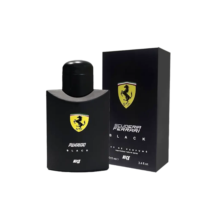 ادوپرفیوم مردانه نایس پاپت Nice مدل فراری بلک Scuderia Ferrari Black حجم 100 میل