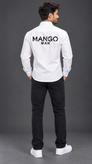 پیراهن مردانه مازاراتی کجرا آستین بلند MANGO MAN اسپرت و شیک