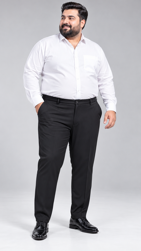 شلوار پارچه ای مردانه پارچه جکوار راسته کلاسیک