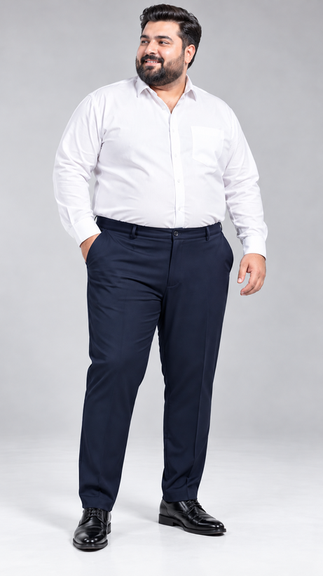 شلوار پارچه ای مردانه پارچه جکوار راسته کلاسیک