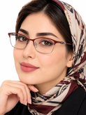 عینک زنانه طبی فرم فلزی